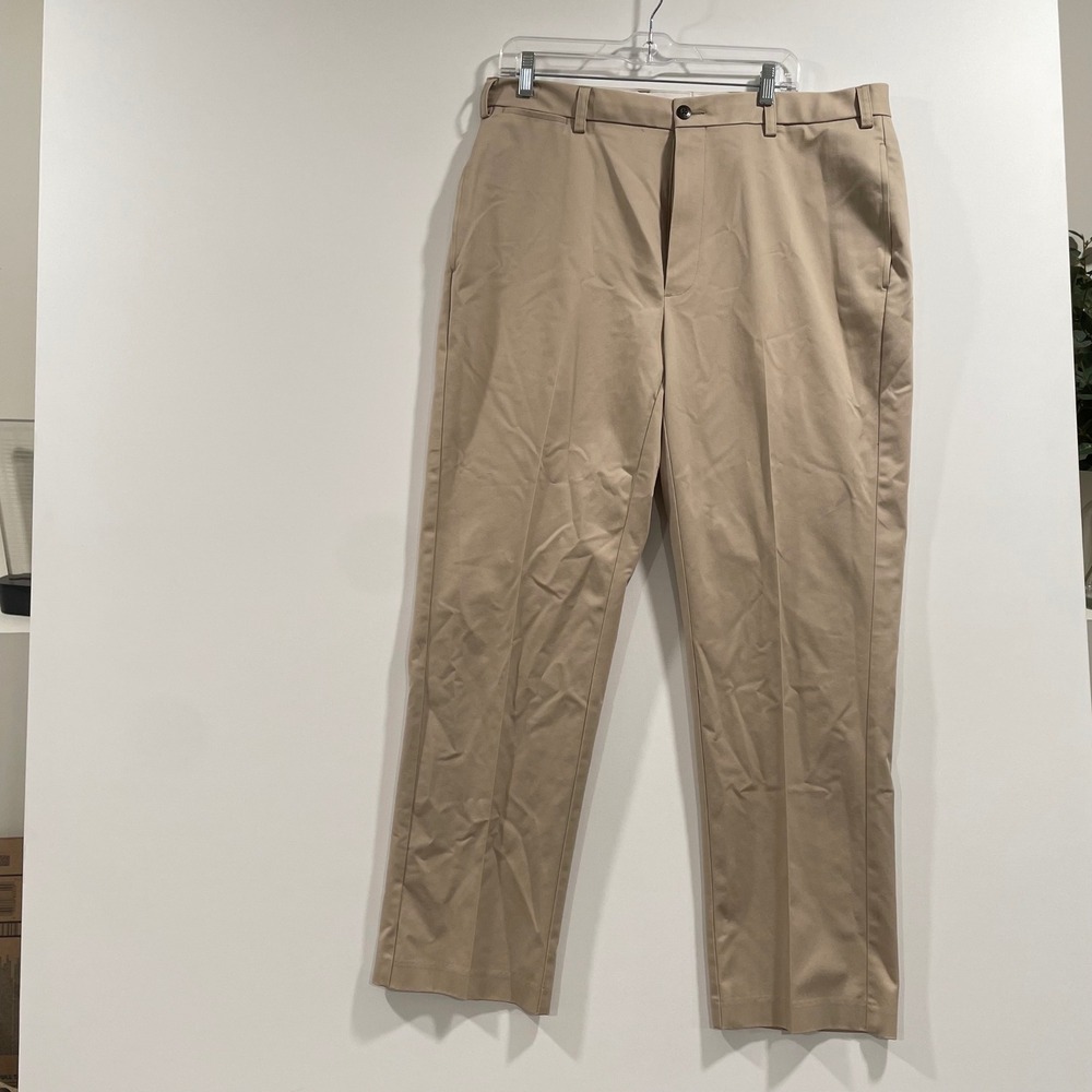 Orvis Mens Khaki Chino Pants 36x30 Stretch Cotton Twill Tan 691104 2M1Z